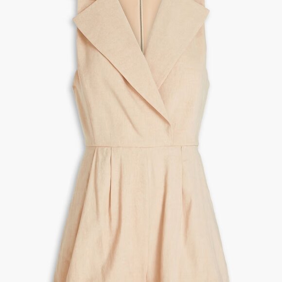 Alice & Olive Linen-Blend Romper Size 2